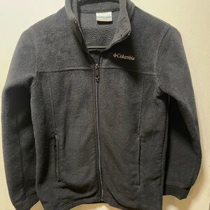 Columbia Midnight Black Fleece Jacket